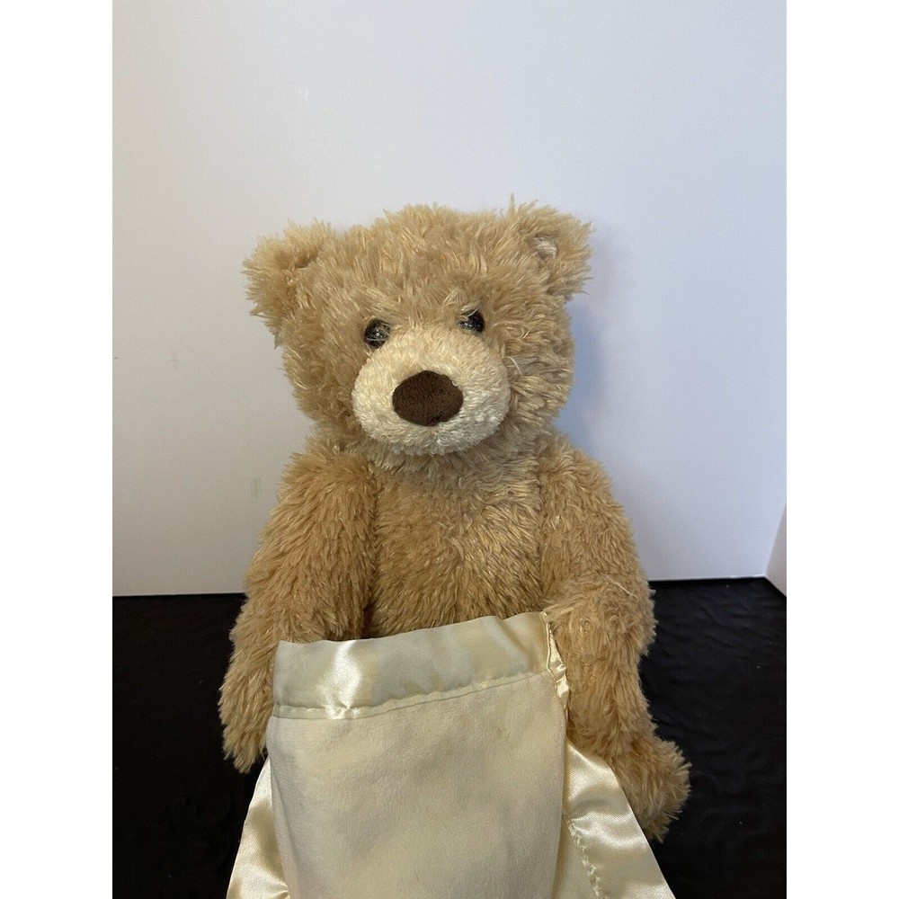Baby Gund Animated Peek A Boo Bear Plush Stuffed Animal 320193 Talks And Plays